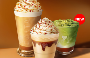 Costa Coffee Autumn Menu